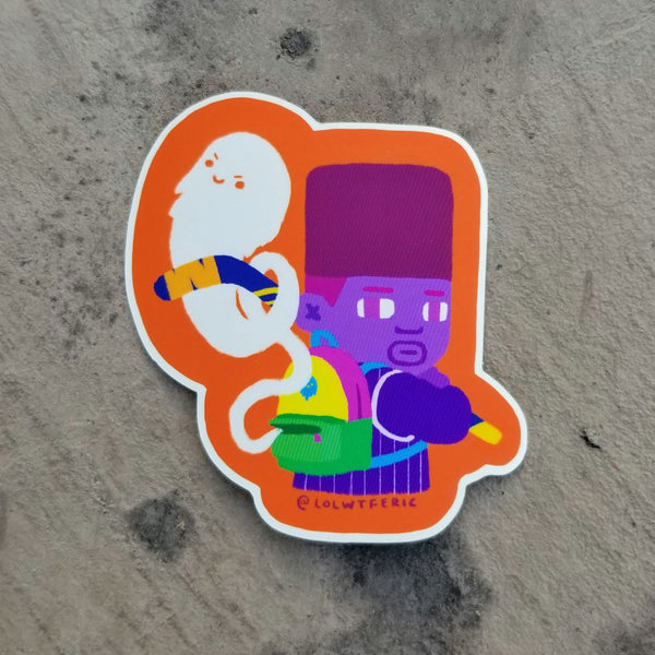 'Ghost Buster' Sticker